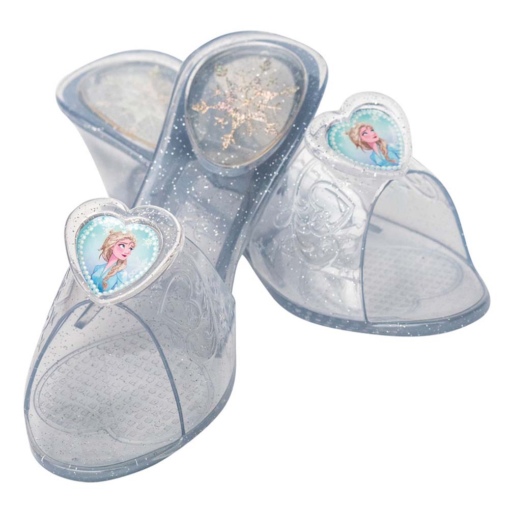Rubies Frozen Queen Elsa Jelly Child Shoes Silver