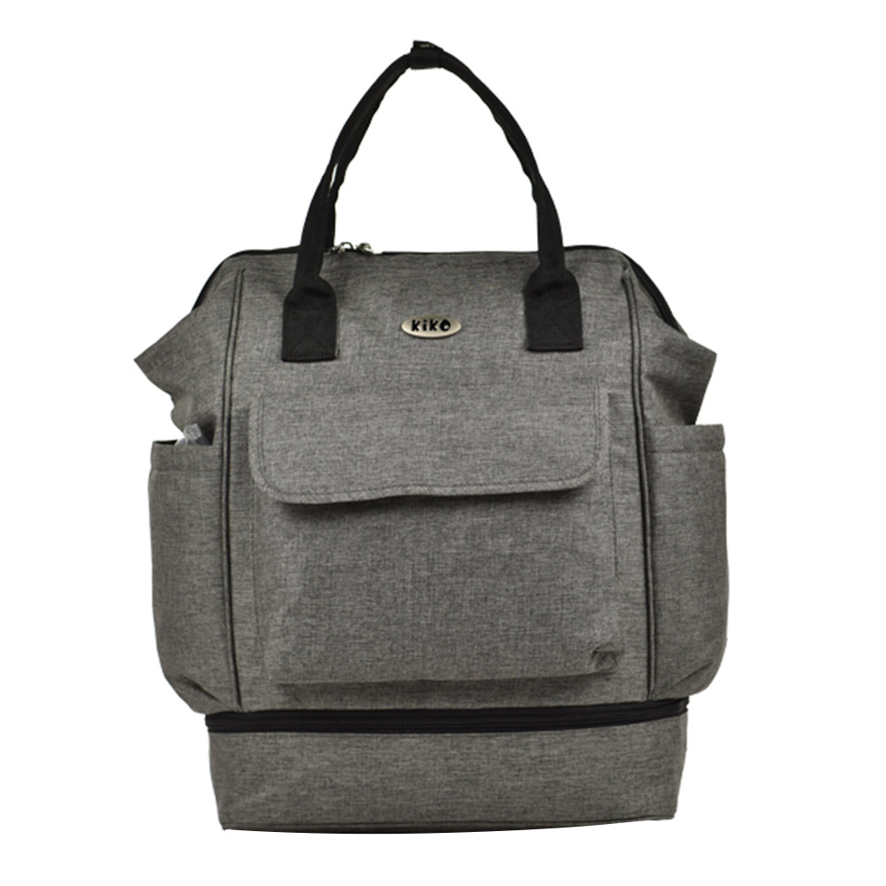 Kiko - 11526 Luxury Mamy Diaper Backpack - Grey
