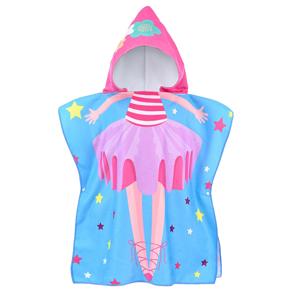 Star Babies - Hooded Towel - Blue/Pink
