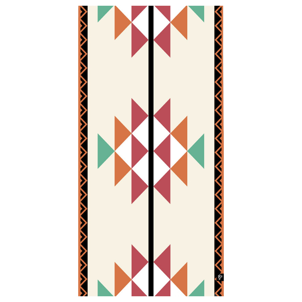 Bu Towel - Al Sadu Beach Towel - Salmon - Extra Large