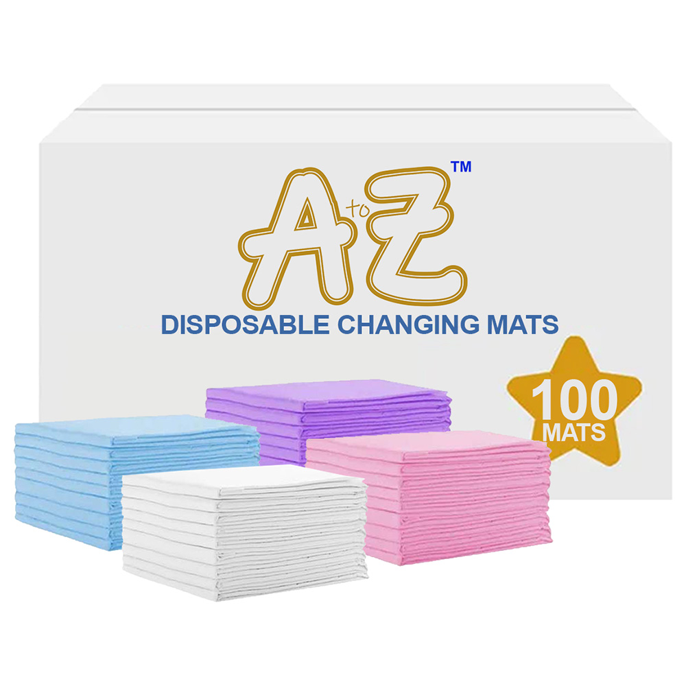 Star Babies - Disposable Changing Mat - L - 45 X 60 cm - 95pcs - Blue