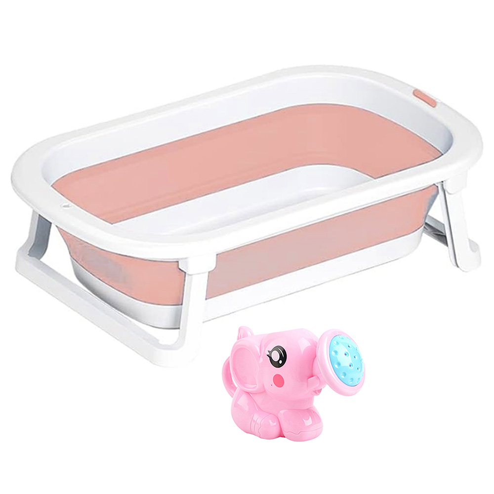 Star Babies - Foldable Bathtub With Kettle Toy - Pink