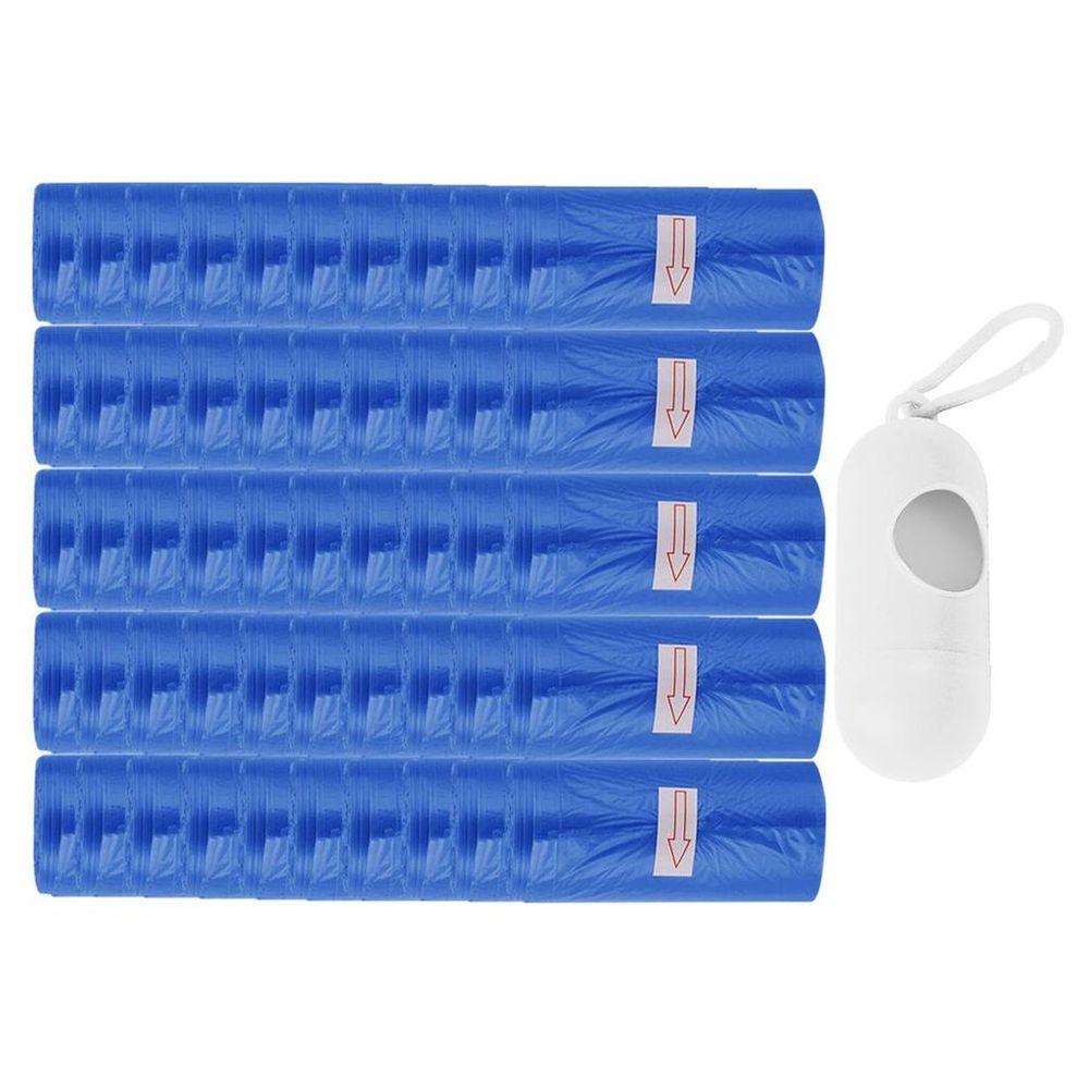 Star Babies - Scented Nappy Bag 750pcs with Dispenser - Navy Blue