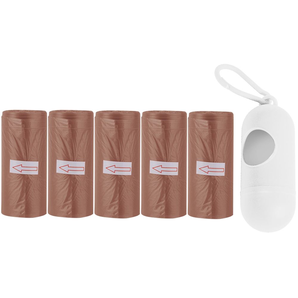 Star Babies - Scented Nappy Bag 75pcs with Dispenser - Brown