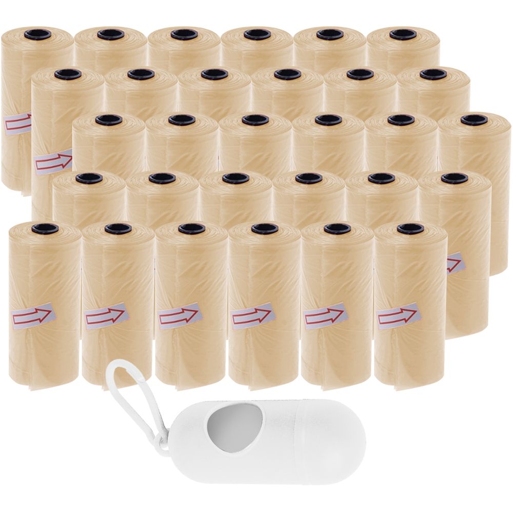 Star Babies Scented Nappy Bag 450pcs with Dispenser - Ivory