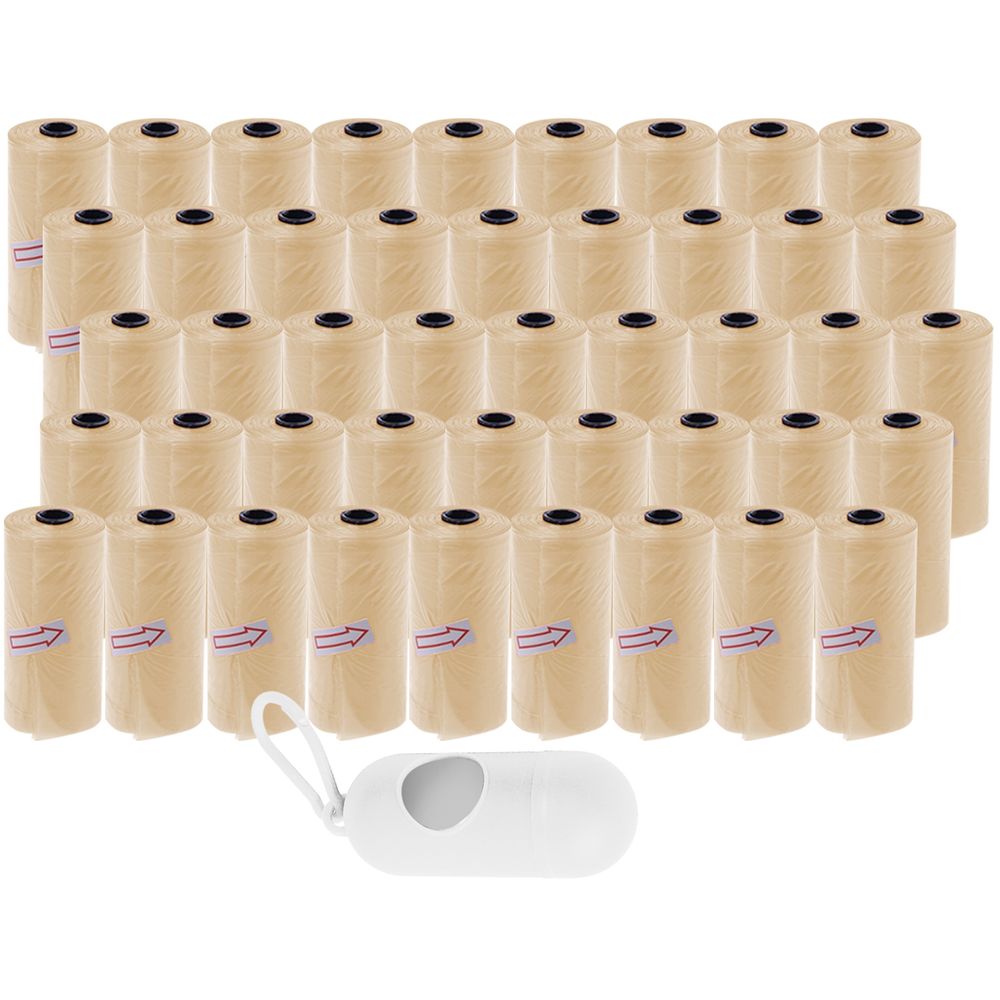 Star Babies - Scented Nappy Bag 675pcs with Dispenser - Ivory