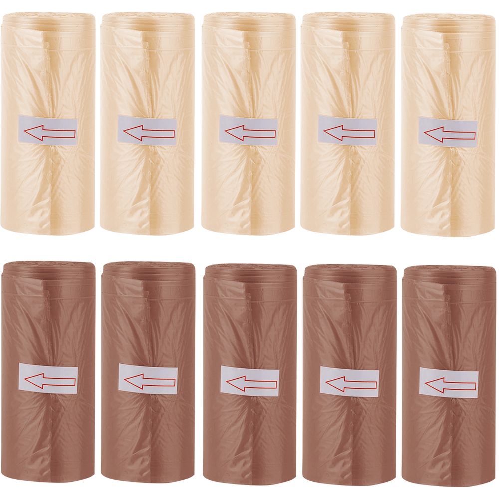 Star Babies - Scented Nappy Bag - 150pcs - Ivory/Brown