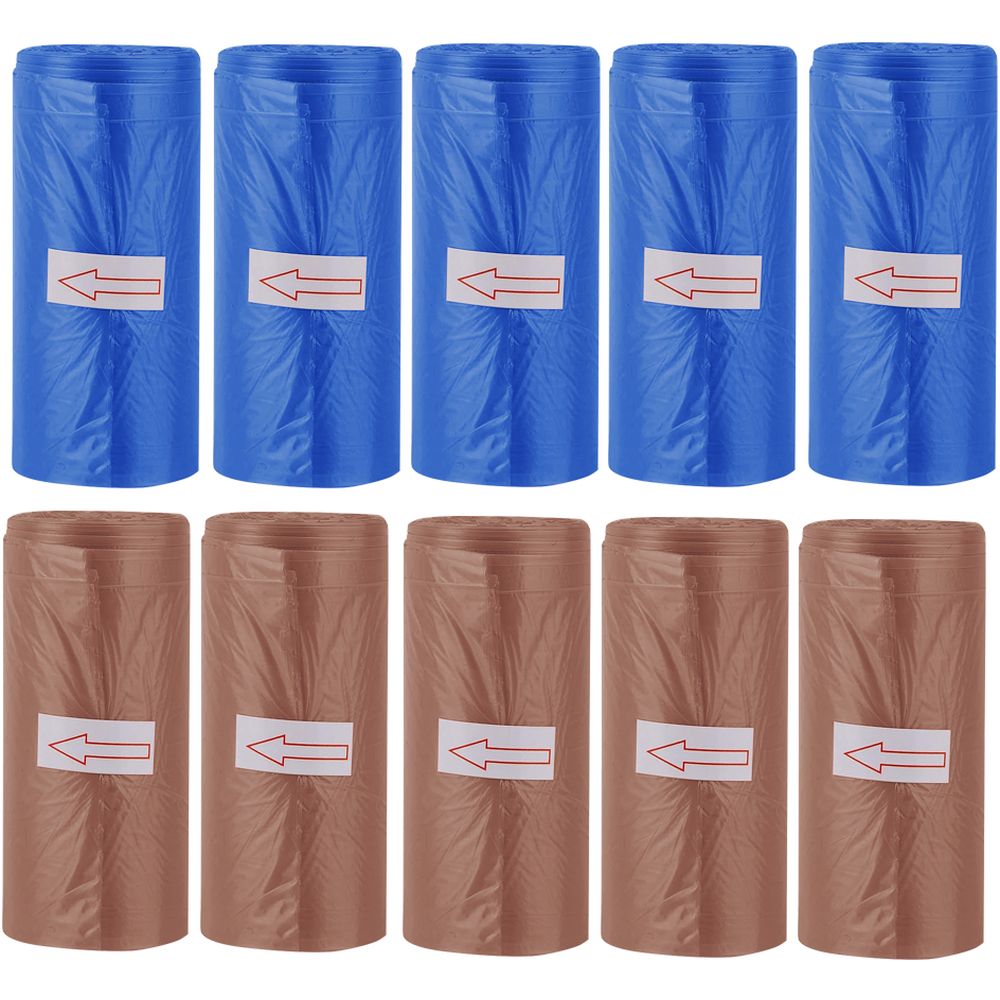 Star Babies - Scented Nappy Bag - 150pcs - Dark Blue/Brown