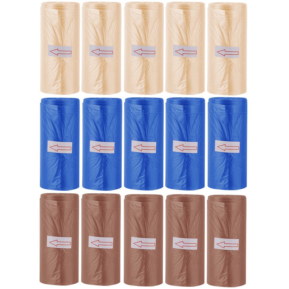 Star Babies - Scented Nappy Bag 225pcs - Ivory/Brown/Dark Blue