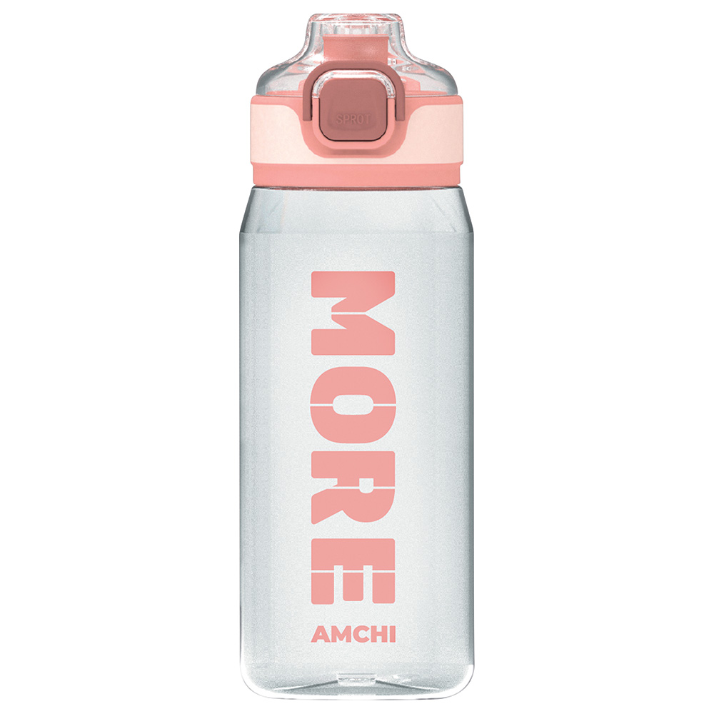 Amchi Baby - Outdoor Sports Water Bottle Leak Proof - 550ml - Pink