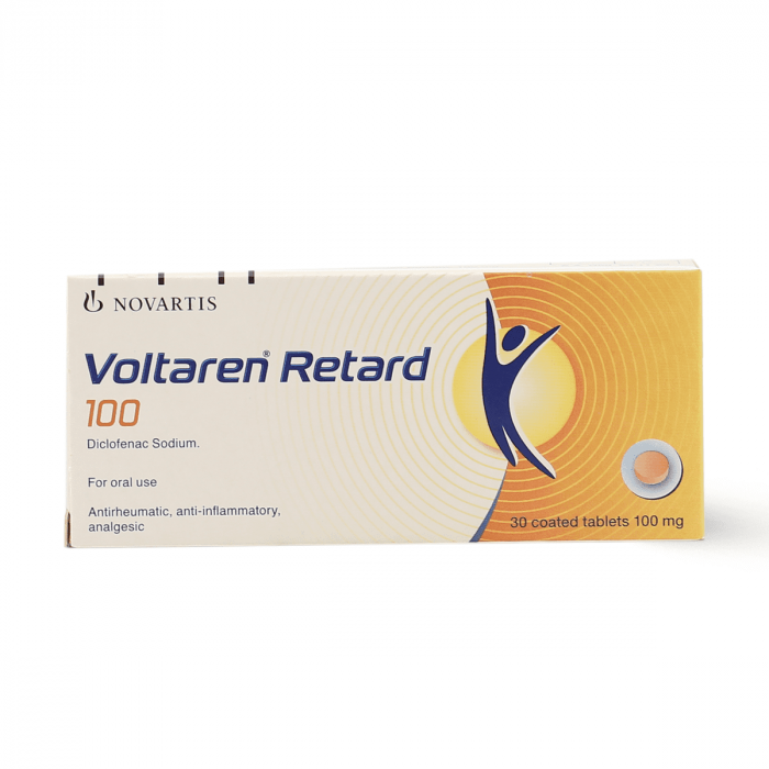 Voltaren Retard 100 - 30 Tablet