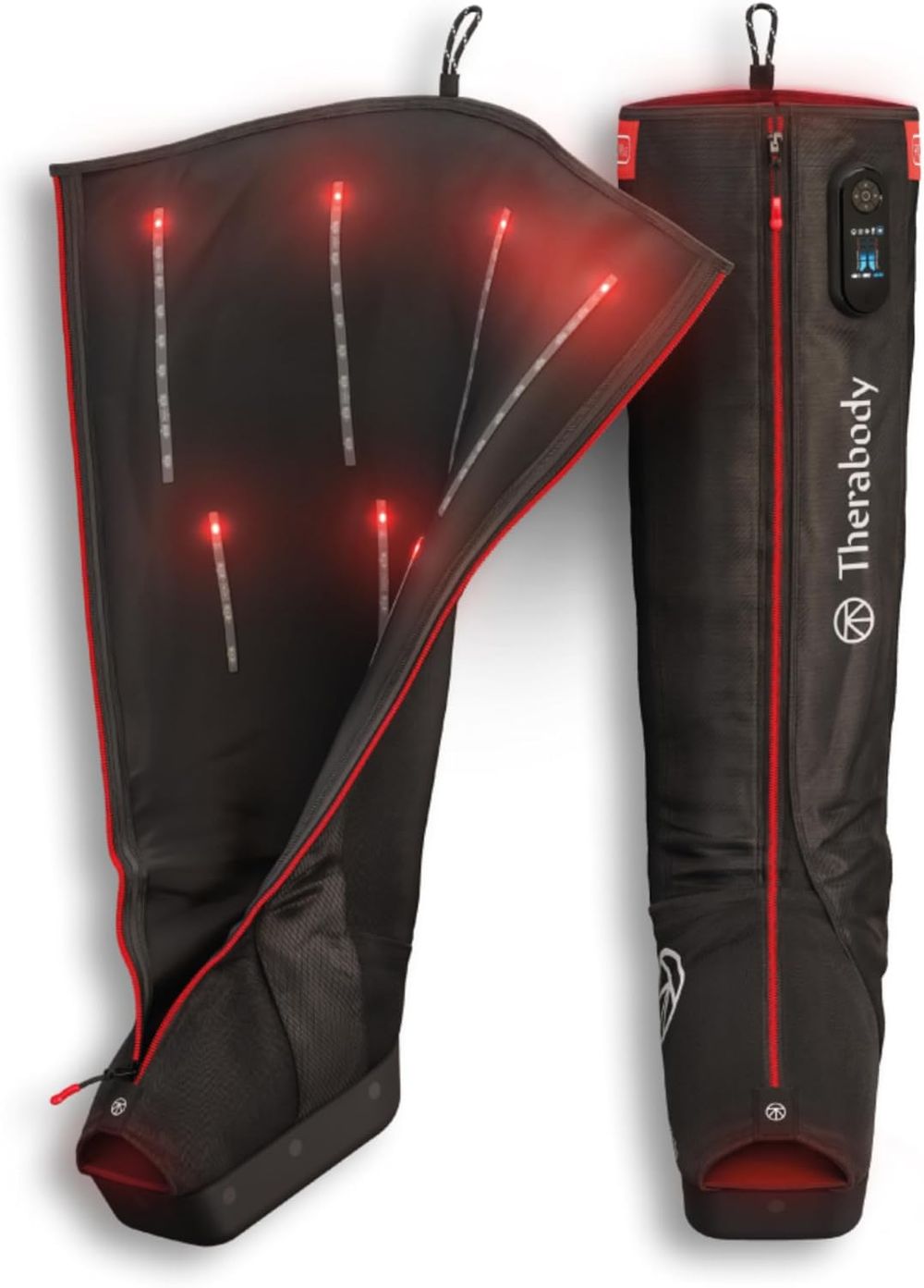 Therabody - Jetboots Pro Plus Wireless Compression Boots - Black - Regular