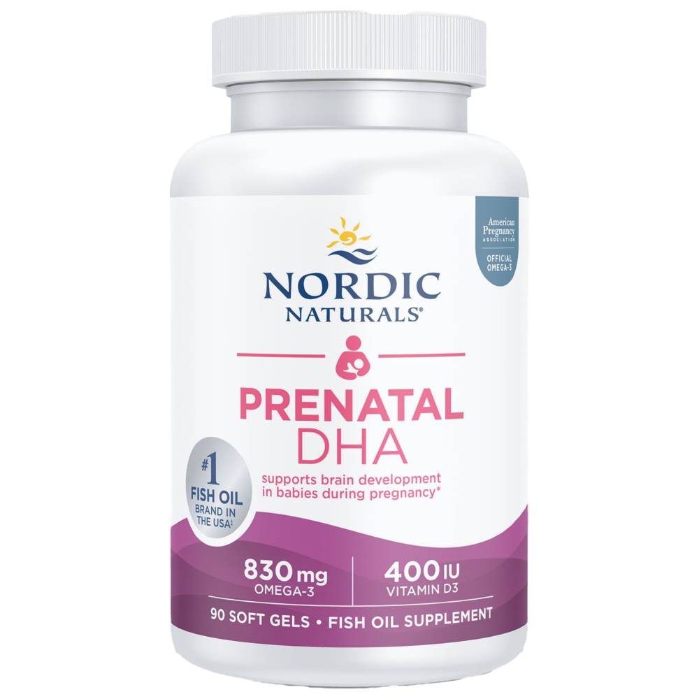 Nordic Naturals - Prenatal DHA Softgels - 90 Pcs