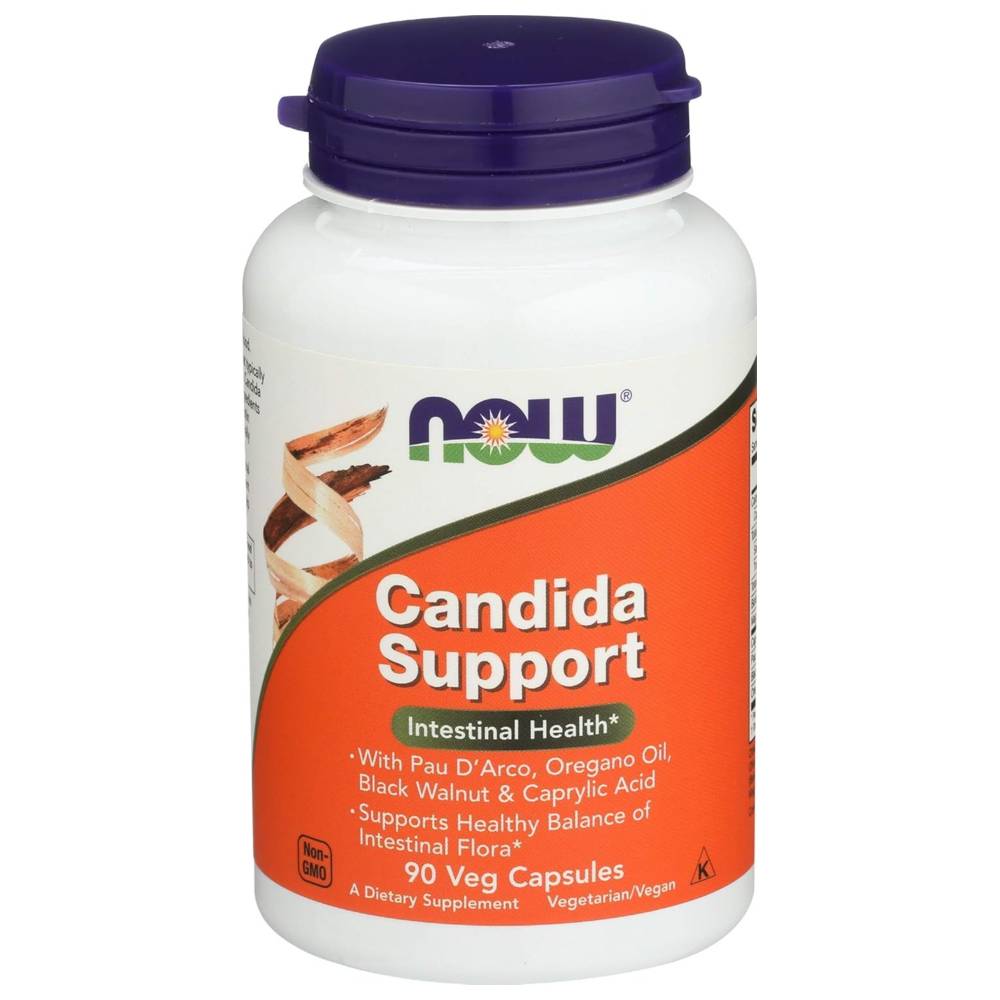 Now Foods - Candida Support Veg Capsules - 90 Pcs