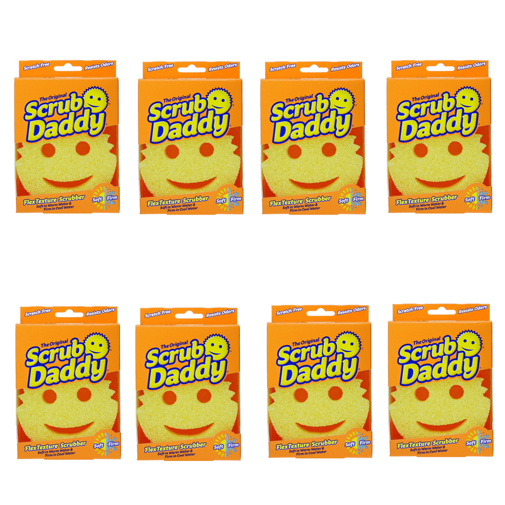 Scrub Daddy - Original Multipurpose Sponge 8Pcs