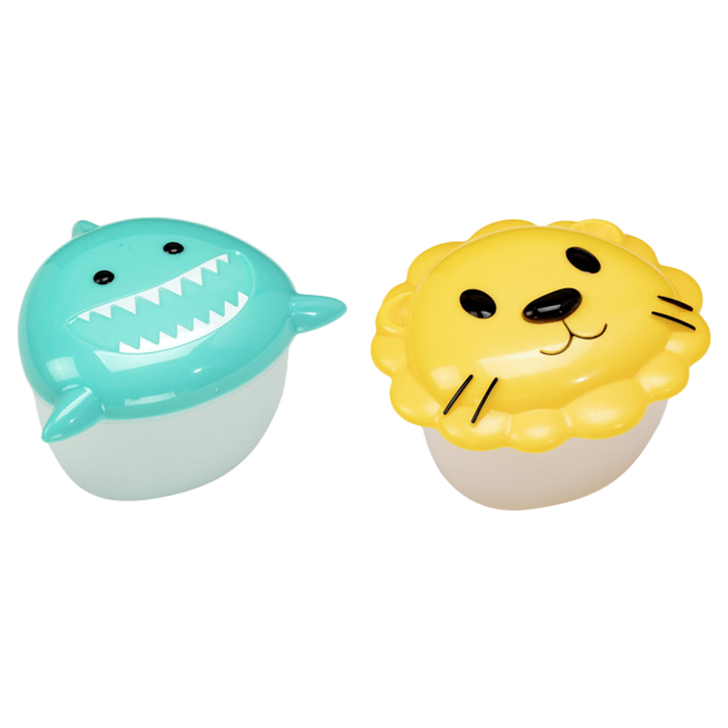 Melii - Snack Container - Shark & Lion - 2pcs