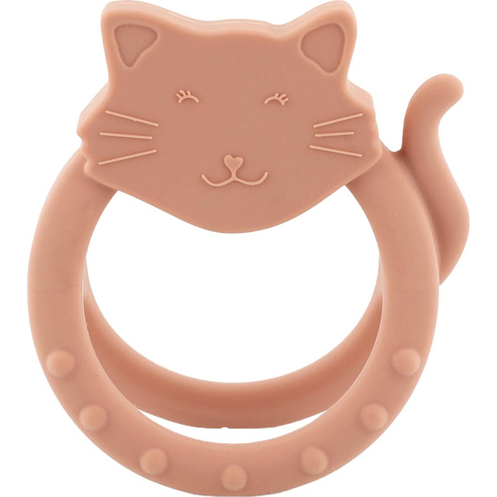 Trixie - Baby Sensory Silicone Teether - Mrs. Cat