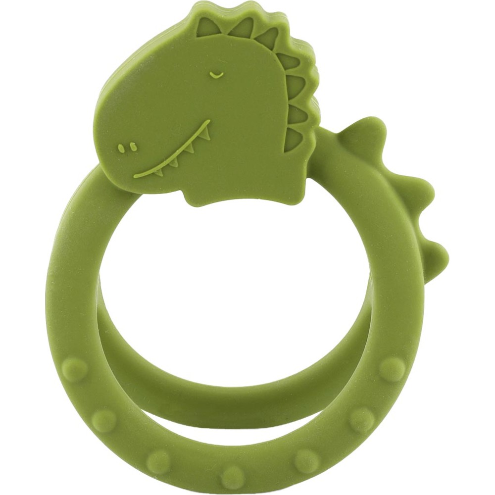 Trixie - Baby Sensory Silicone Teether - Mr. Dino