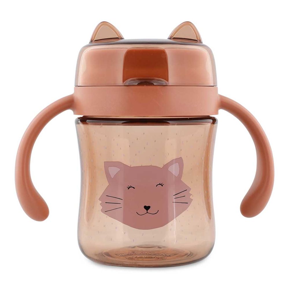 Trixie - 360 Degree Cup With Handles - Mrs. Cat - 240 ml