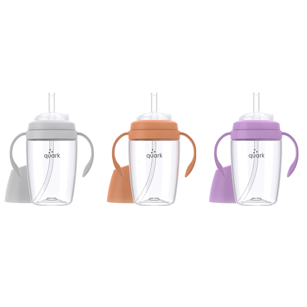Quark BuubiBottle Sip Straw Cup - 240 ml