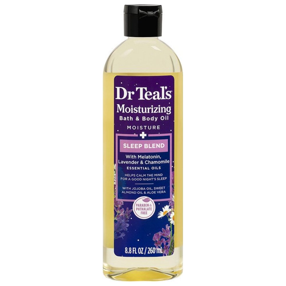 Dr Teal's - Bath & Body Oil Moisturizing Sleep Blend With Melatonin - 260ml