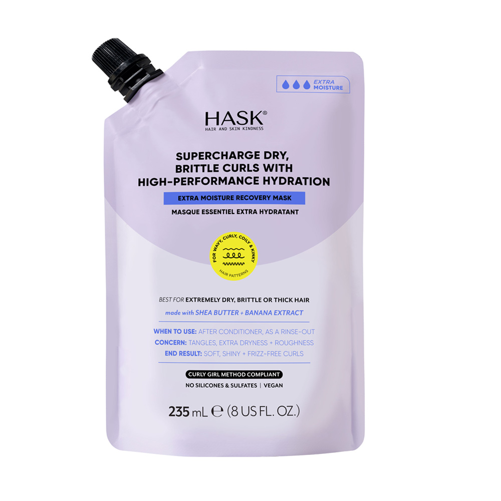 Hask Texture Solutions Extra Moisture Recovery Hair Mask - 235 ml
