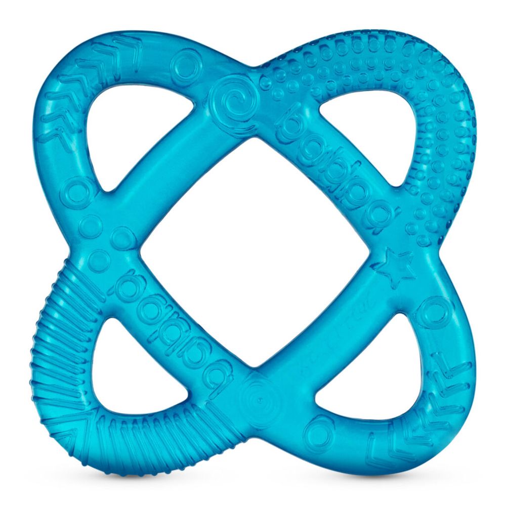 Baboo - Water-Filled Cooling Teether Sphere - Blue