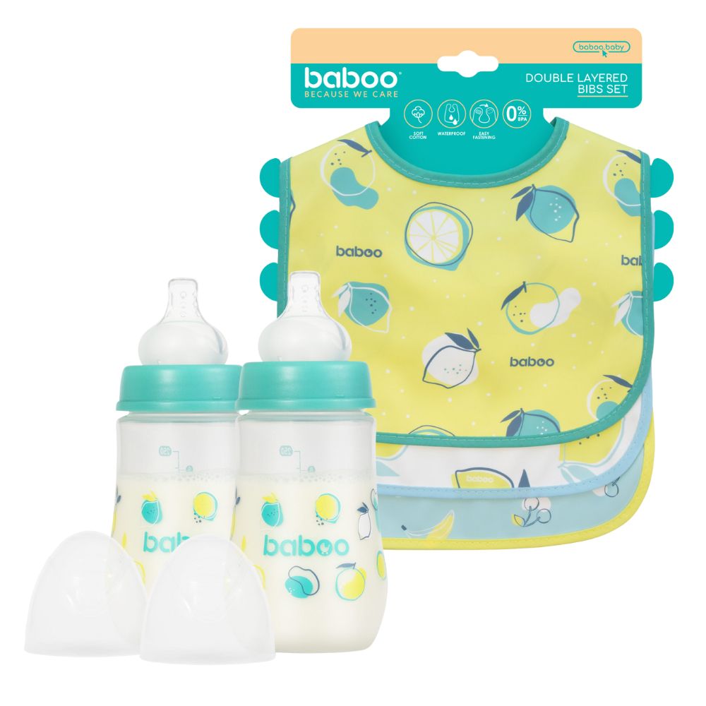 Baboo - Baby Feeding Bundle - Lagoon Fiesta - 3pc
