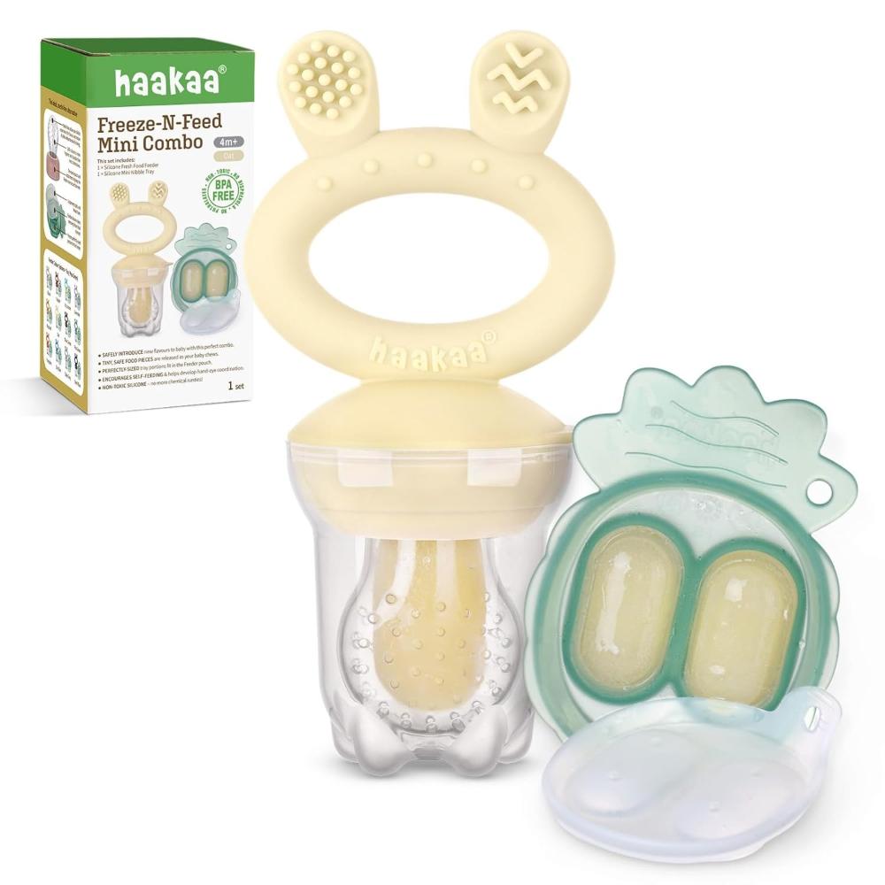 Haakaa - Fresh Food Feeder Teether With Mini Nibble Tray