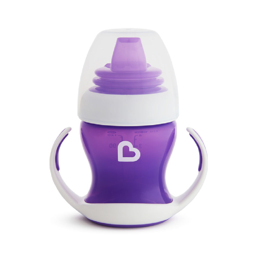 Munchkin - Gentle Transition Cup 4m + Purple - 118ml