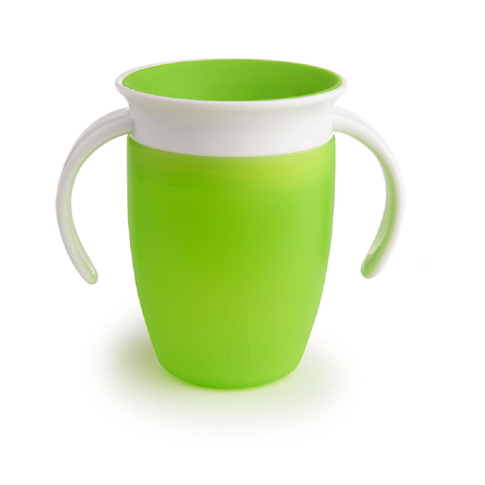 Munchkin - Miracle 360 Degree Baby Trainer Cup 6m + Green - 207ml