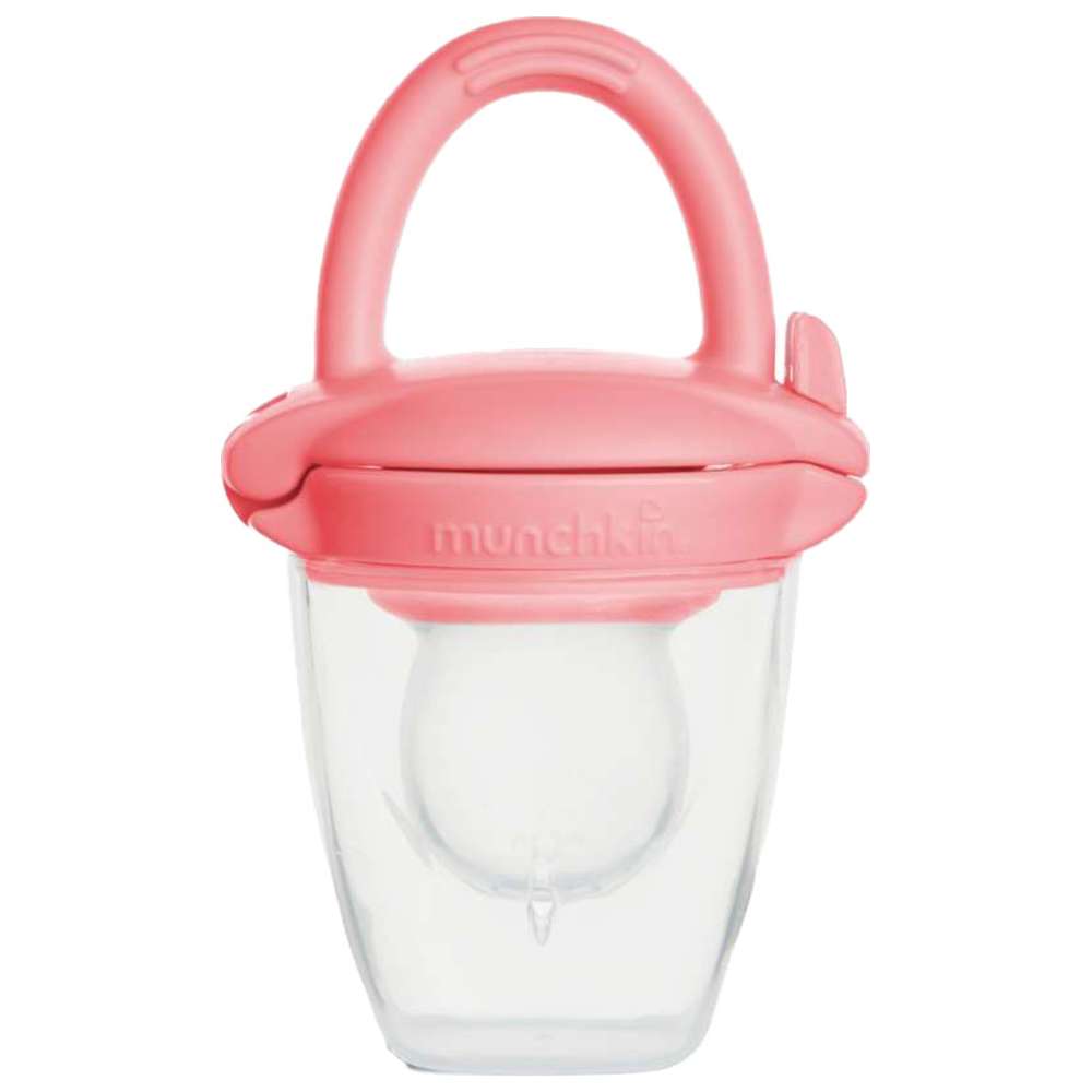 Munchkin - Silicone Baby Food Feeder 4m+ - Pink