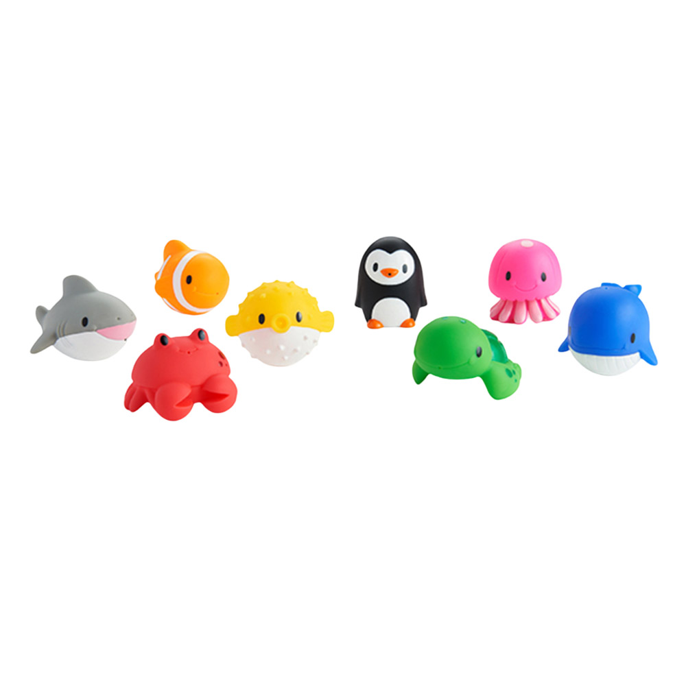 Munchkin - Ocean Bath Squirts Set - 8 Pcs