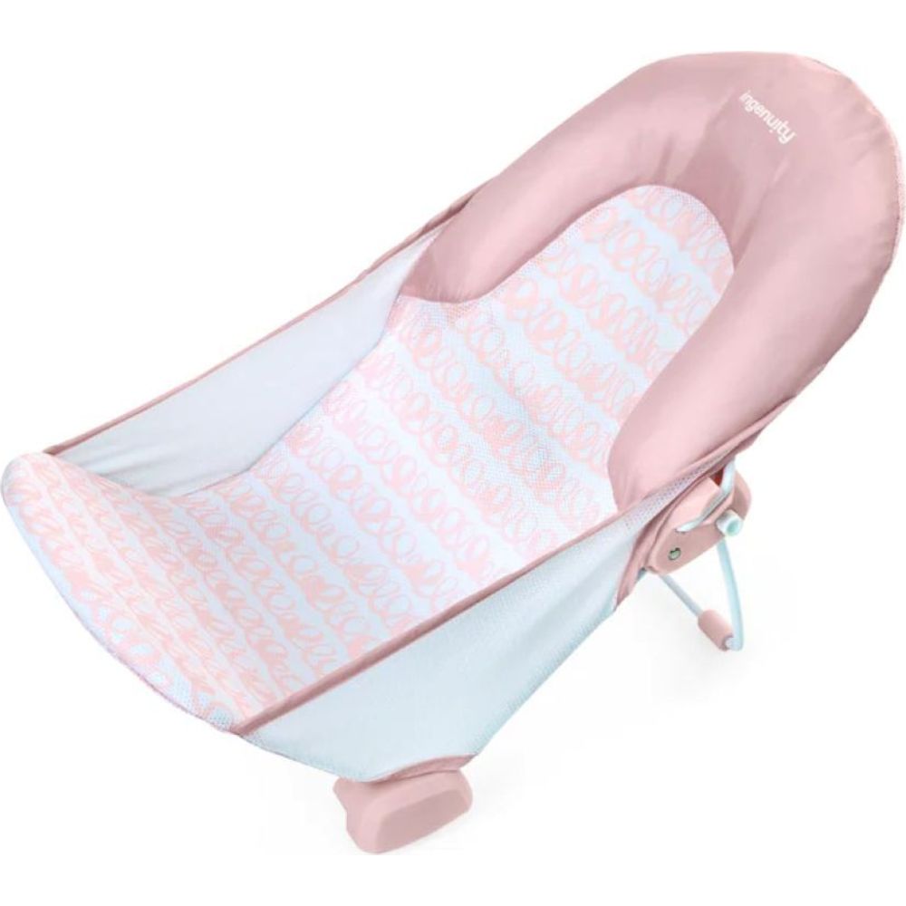Ingenuity - Foldaway 2 Position Baby Bather - Pink