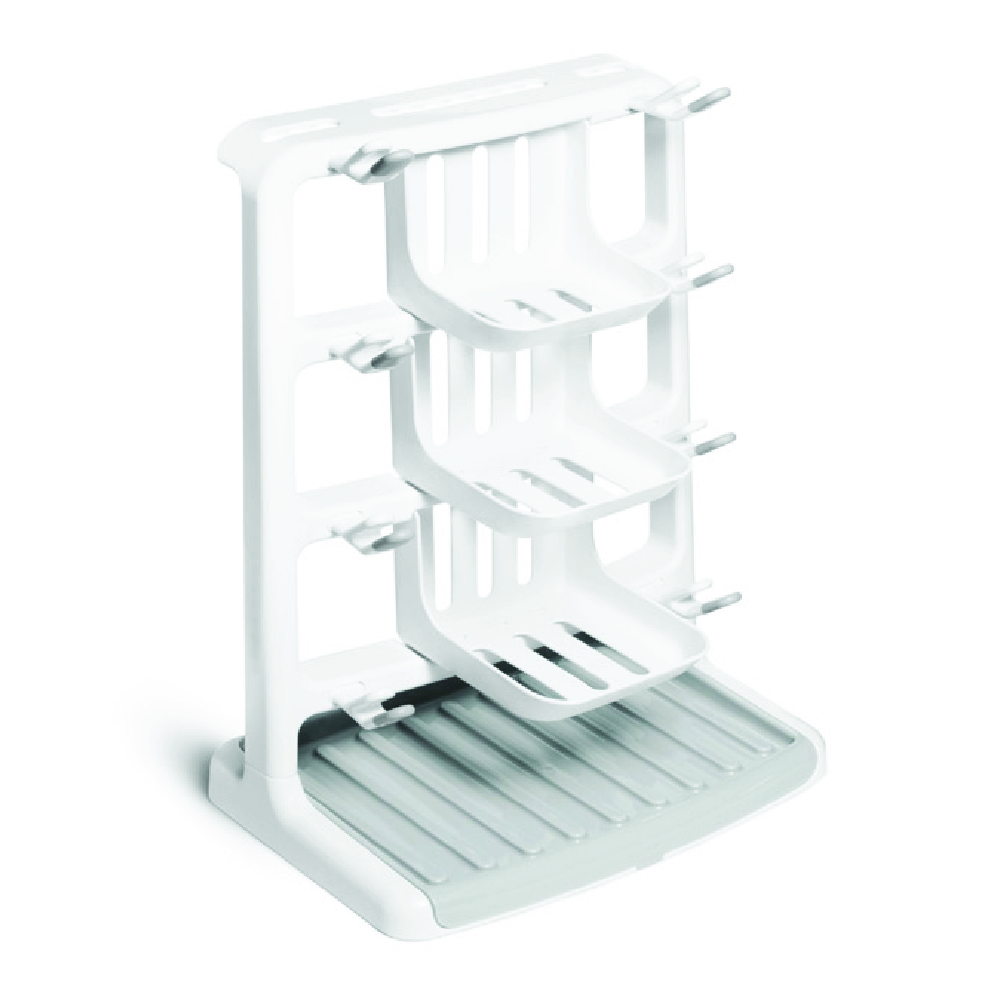 Munchkin - Tidy Dry Space Saving Baby Bottle Drying Rack