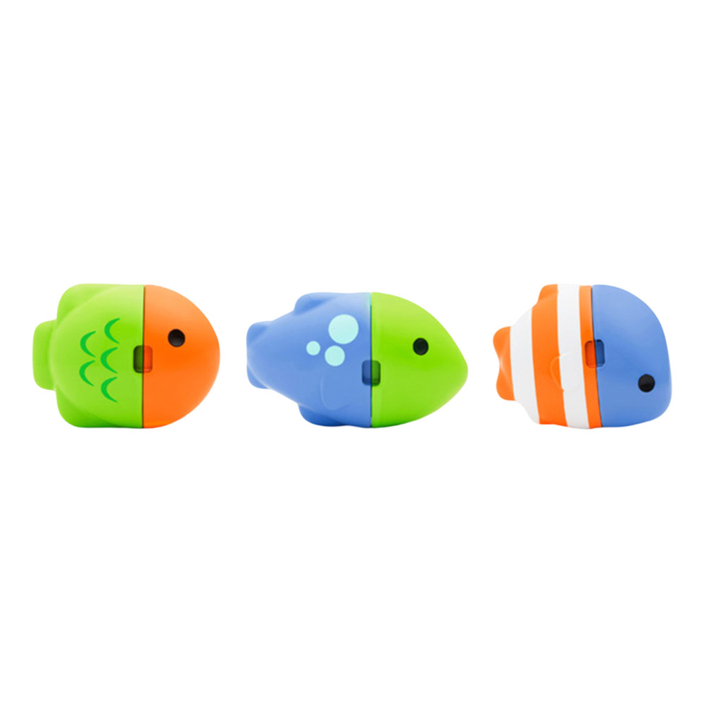 Munchkin - Color Changing Fish Bath Toys Set - 3 Pcs