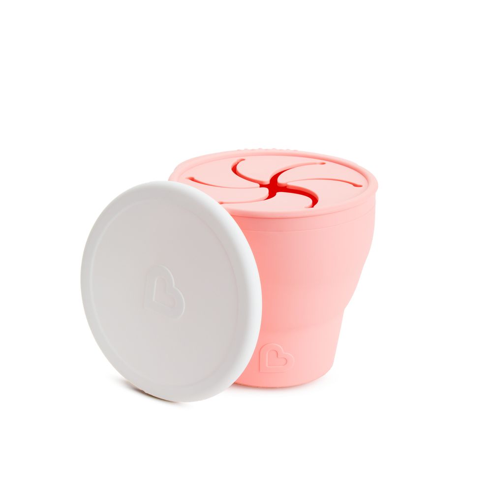 Munchkin C'est Silicone Snack Catcher with Lid 6m+ - Mint