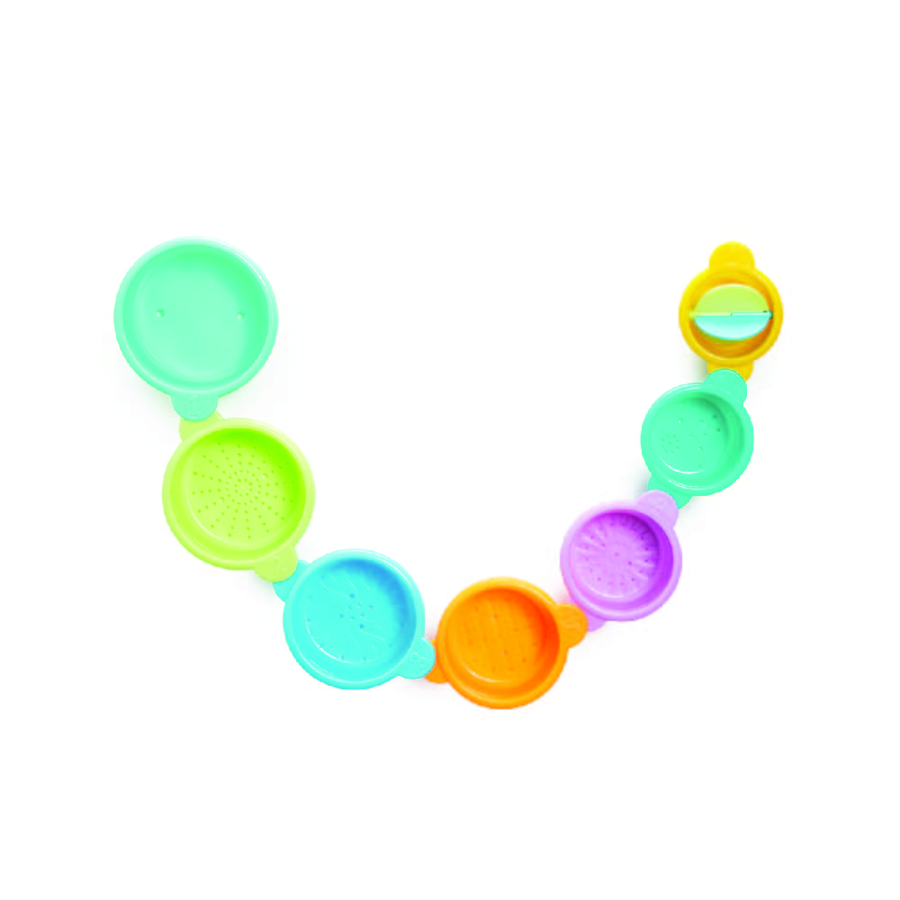 Munchkin - Connect-A-Cup Bath Toy - Multicolour