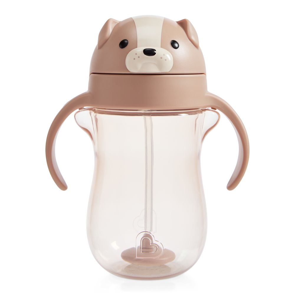 Munchkin - Any Angle Weighted Straw Cup - Dog - 296 ml
