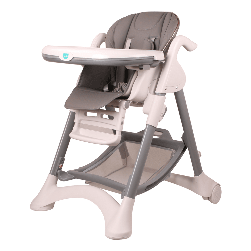 Moon Trestle Foldable Baby High Chair - Grey