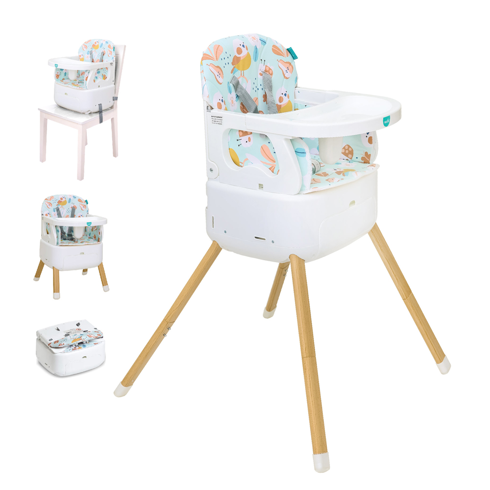 Moon Hiterite 4-In-1 Convertible - Baby Highchair - Green