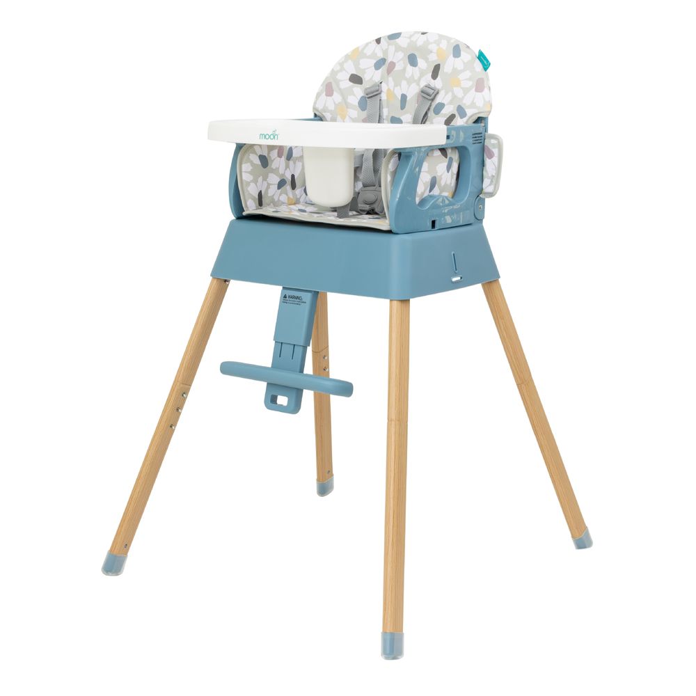Moon - 5-In-1 High Chair - Blue