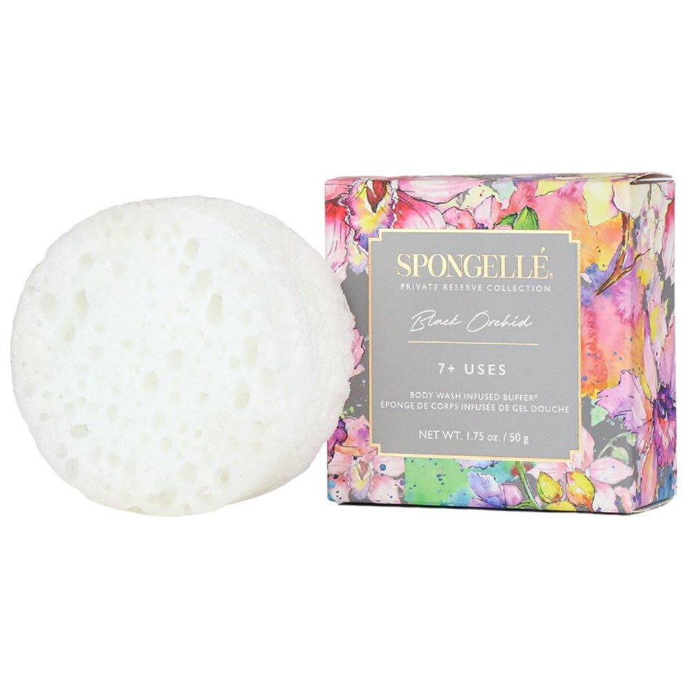 Spongelle - Private Reserve Buffer Black Orchid Body Wash Infused Spongette - 50 gm