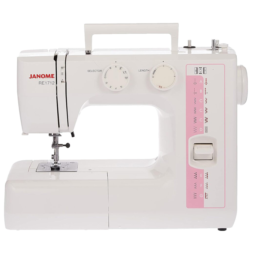 Janome 1912 Sewing Machine - 12 Stitches - White