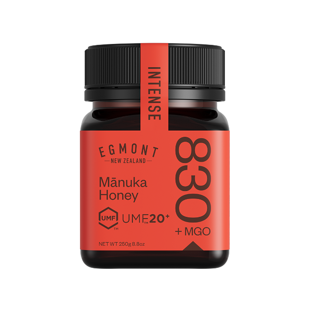 Egmont Honey - Raw Manuka Monofloral Honey - 20+ UMF & 830+ MGO - 250 gm