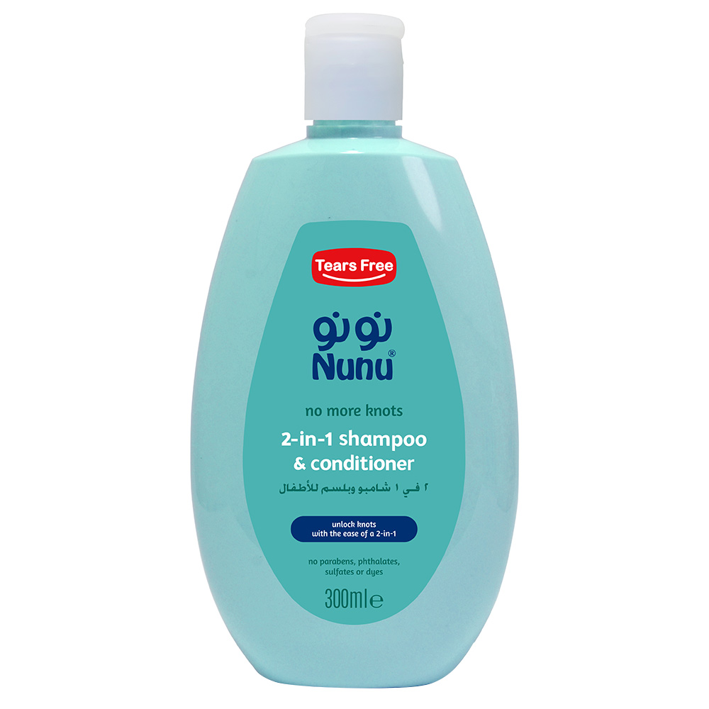 Nunu - Baby 2-In-1 Shampoo Plus And Conditioner - 300 ml