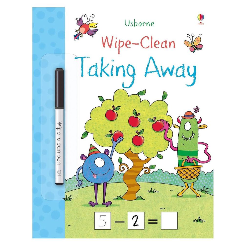 Wipe-Clean Activity Book - Taking Away