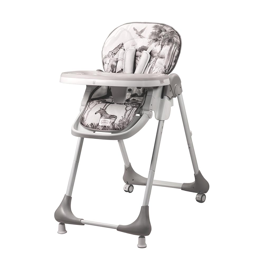 Asalvo Chef High Chair - Sabana Grey