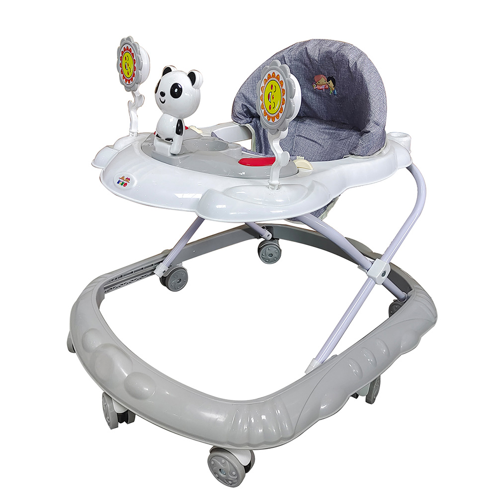 كيكو - مشاية أطفال مع ألعاب 2010 - رمادي