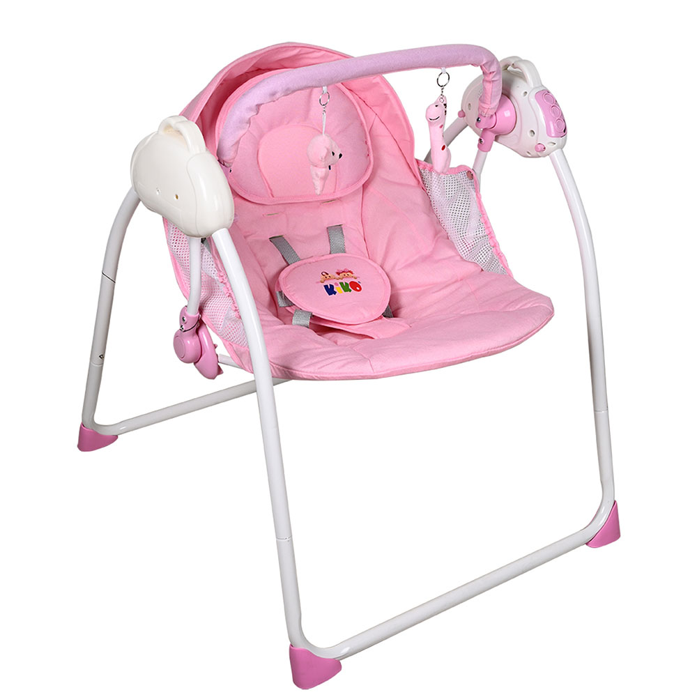 كيكو - أرجوحة كهربائية للأطفال - وردي